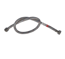 Гнучкий шланг для підключення води гайка 1/2'' - гайка 1/2'' (200 см) (силик. оболонка) Zerix (ZX30