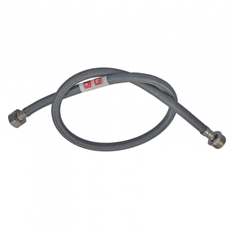 Гибкая подводка Zerix ZHN-02-FM1/2"-200 (нейлоновая оплетка, гайки нерж) (ZX5154)