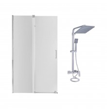 Готове рішення Qtap 13: Стіна Walk-In GLIDE, 120x190 Душ. система