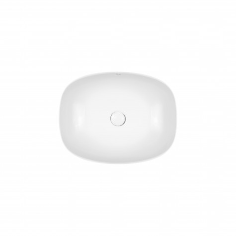 Раковина-чаша Qtap Cardinal 500х380х140 White з донним клапаном QT04117050TW