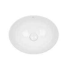 Раковина-чаша Qtap Dove 410x335x145 White з донним клапаном QT06113078W