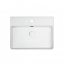 Раковина Qtap Nando LT 600х440х130 White з донним клапаном QT12112173W