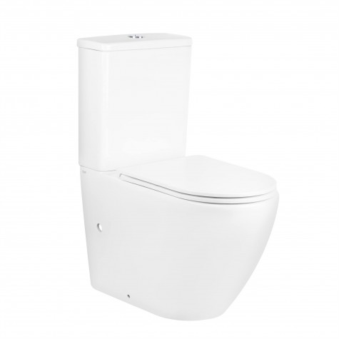 Унітаз-компакт Qtap Robin Ultra Quiet Soft-close QT13222128AUQ1W