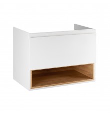 Тумба підвісна Qtap Robin 700х580х437 White/Whitish oak QT1374TPВ7001WWO