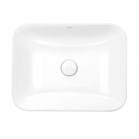 Раковина Qtap Scorpio 500х380х145 White з донним клапаном QT1411K490W