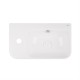 Раковина Qtap Tern 450х260х155 White з донним клапаном QT17115117LW