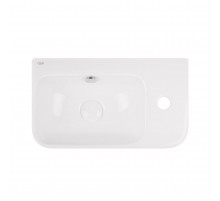 Раковина Qtap Tern 450х260х155 White з донним клапаном QT17115117RW