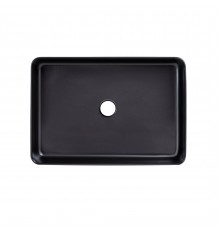 Раковина-чаша Qtap Tern 500х350х145 Matt black QT1711A055MBN