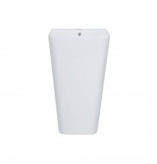 Раковина для підлоги моноблок Qtap Tern 440х380х830mm White з донним клапаном QT1711G302W