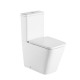 Унітаз підлоговий Qtap Tern Ultra Quiet безобідковий з сидінням Soft-Close QT17222175AUQ1W White