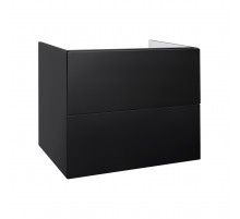 Тумба підвісна Qtap Tern 700х580х437 Matt black QT1774TPL702MB