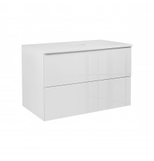 Тумба підвісна Qtap Tern 700х476х469 White зі стільницею QT1779TPL701W