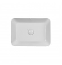 Раковина-чаша Qtap Virgo 490х350х110 White з донним клапаном QT18112261W