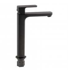 Змішувач для раковини Qtap Lipno високий QTLIPNO1023H101CB Black Matt