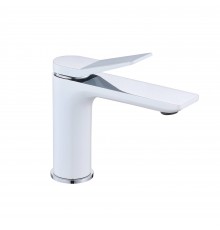 Змішувач для раковини Qtap Presto QTPRE270CRW45576 Chrome/White