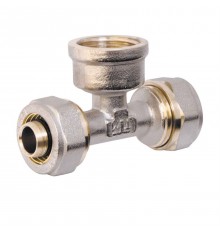 Трійник обтискний Valve 16х1/2"х16 ВР SV159161516