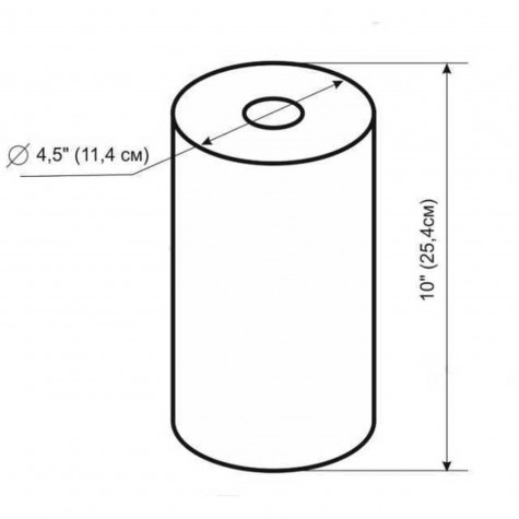 Картридж поліпропіленовий Bio+ systems PP-10L (5 мкм) BigBlue 10″