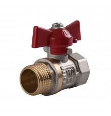 Кран кульовий прямий WATER VALVE 1/2″ ЗВ КБ NV-V Q002