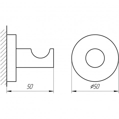 Крючок Perfect Sanitary Appliances SP 8115