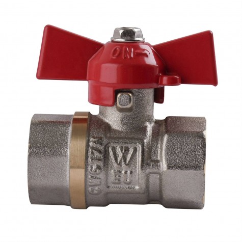 Кран кульовий прямий WATER VALVE 1/2″ ВР КБ NV-V Q001