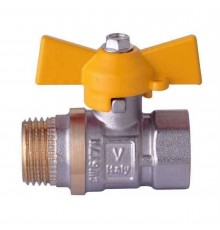 Кран кульовий прямий WATER VALVE 1/2″ ЗВ ЗБ NV-V Q002