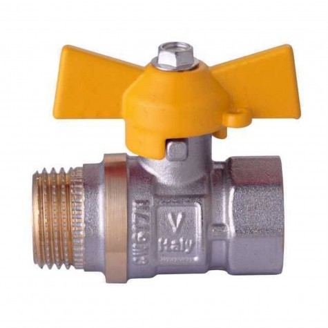 Кран кульовий прямий WATER VALVE 1/2″ ЗВ ЗБ NV-V Q002