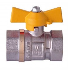 Кран кульовий прямий WATER VALVE 1/2″ ВВ ЗБ NV-V Q001