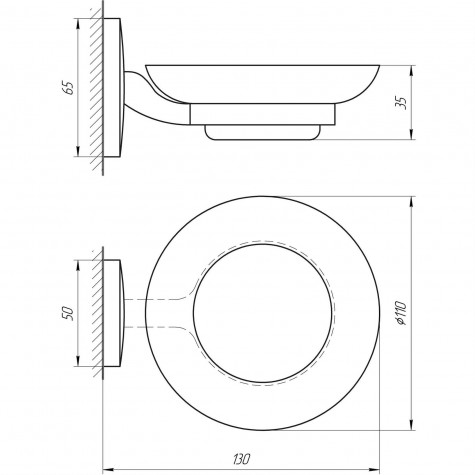 Мильниця Perfect Sanitary Appliances RM 1201