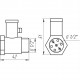 Клапан зворотний підривний 1/2″ HT158