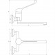 Змішувач для кухні Globus Lux CLINIC GLCA-1044 зі стіни L250мм Ліктьовий D40