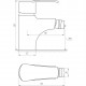 Змішувач для біде Globus Lux QUEENSLAND GLQU-106