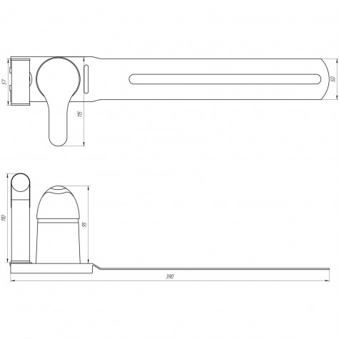 Змішувач для біде Globus Lux Solly GLSO-0206