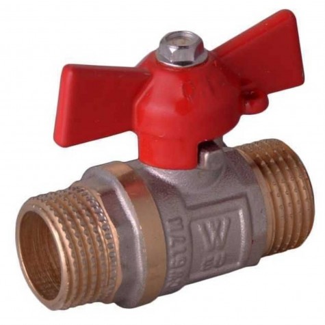 Кран кульовий прямий WATER VALVE 1/2″ ЗБ КБ NV-V Q022