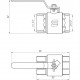 Кран кульовий прямий SELBA 1 1/2″ ВР КР SL1506