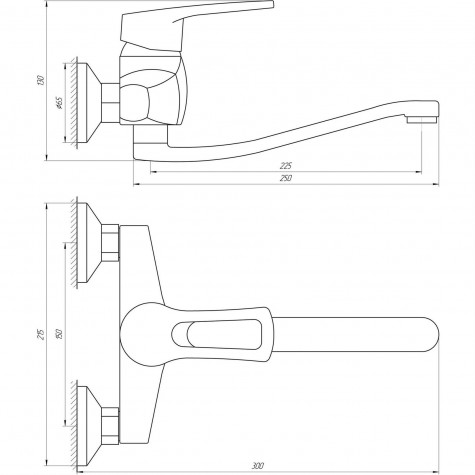 Змішувач для кухні DOMINO SIRIUS DSV-104