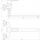 Змішувач для ванни DOMINO SIRIUS DSV-108