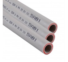 Труба Sabi PPR Fiber PIPE ф32*5.4mm PN 25 зі скловолокном