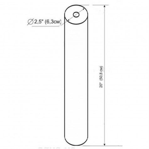 Картридж поліпропіленовий Slim line 20*2,5″ Bio+ systems PP-20 (5 мкм)