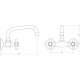 Змішувач для кухні DOMINO DMF-029-M7116-SHARM