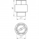 Клапан зворотного ходу води Q PROFESSIONAL 1″ НВ QP100MF