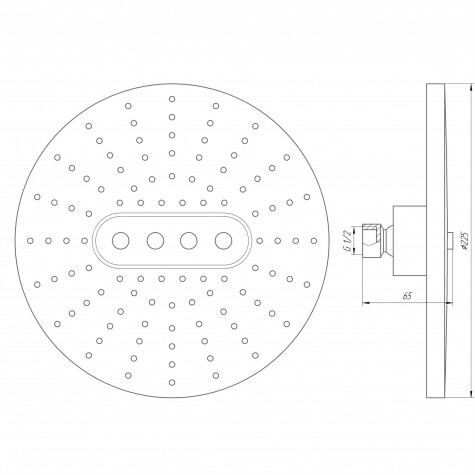 Душова лійка Globus Lux SD07A