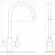 Змішувач для кухні під осмос Globus Lux ALPEN SUS-0333-1