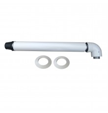 Димохід коаксіальний Ariston Coaxial Flue kit 60/100 750 мм, з коліном 71.MT7.00.03