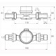 Лічильник холодної води ECOSTAR DN15 1/2″ E-D R160