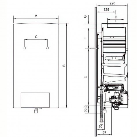 Колонка газова Bosch Therm 4000 WR 15-2 B