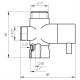 Кран ″Ранок″ Globus Lux NMV-108 євро перемикач SUS 304