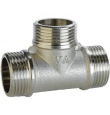 Трійник нікельований 3/4″ЗР х 3/4″ЗР х 3/4″ЗР штампувань A0246A(нк) VA