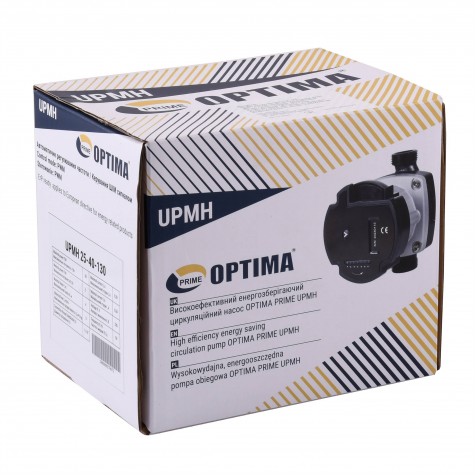 Насос циркуляційний енергоощадний  Optima PRIME UPMH 25-40AUTO 130мм + гайки