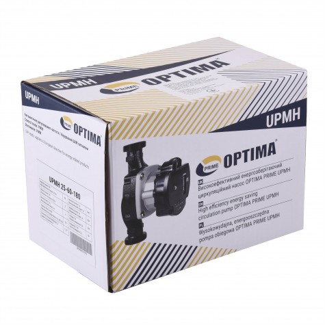 Насос циркуляційний енергоощадний  Optima PRIME UPMH 25-60AUTO 180мм + гайки