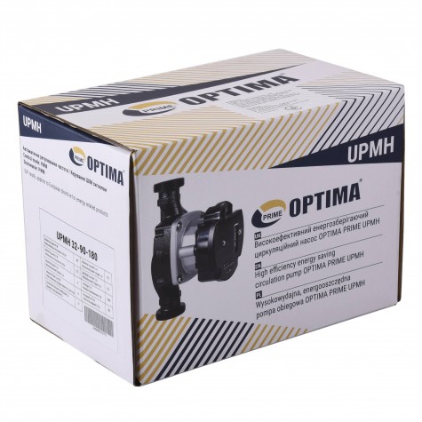 Насос циркуляційний енергоощадний  Optima PRIME UPMH 32-90AUTO 180мм + гайки